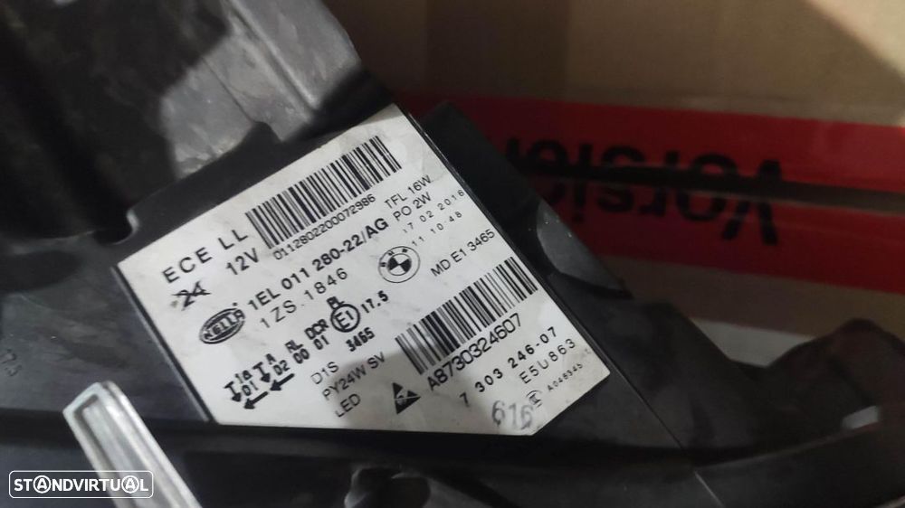 farol direito bi-xenon led BMW Z4 E89 facelift - 7