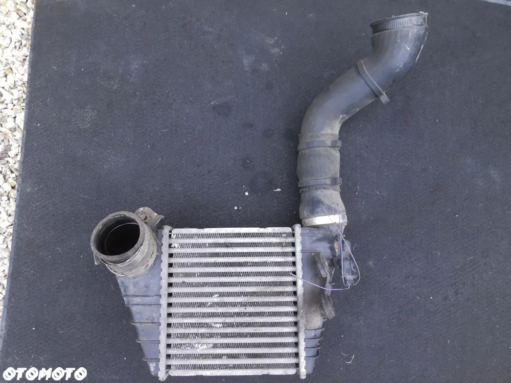 1.8T 1.9TDI INTERCOOLER CHŁODNICA POWIETRZA 1J0145803F VW AUDI SEAT SKODA GOLF IV BORA A3 8L LEON I TOLEDO II OCTAVIA I CZUJNIK RURA PRZEWÓD - 3