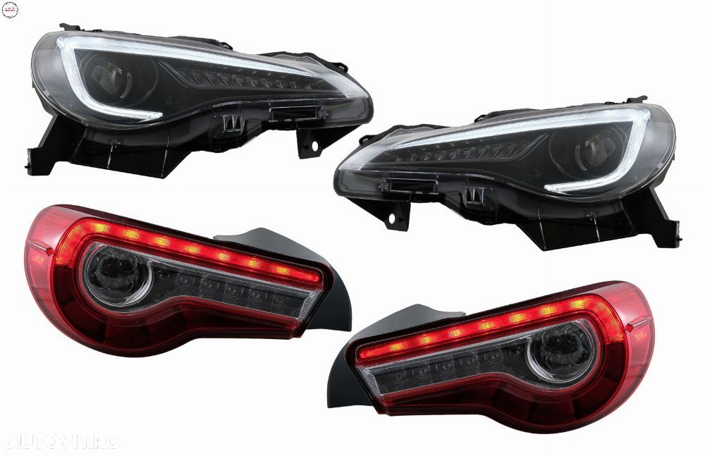 Faruri si Stopuri LED compatibile cu Toyota 86 (2012-2019) Subaru BRZ (2012-2018) - livrare gratuita - 1