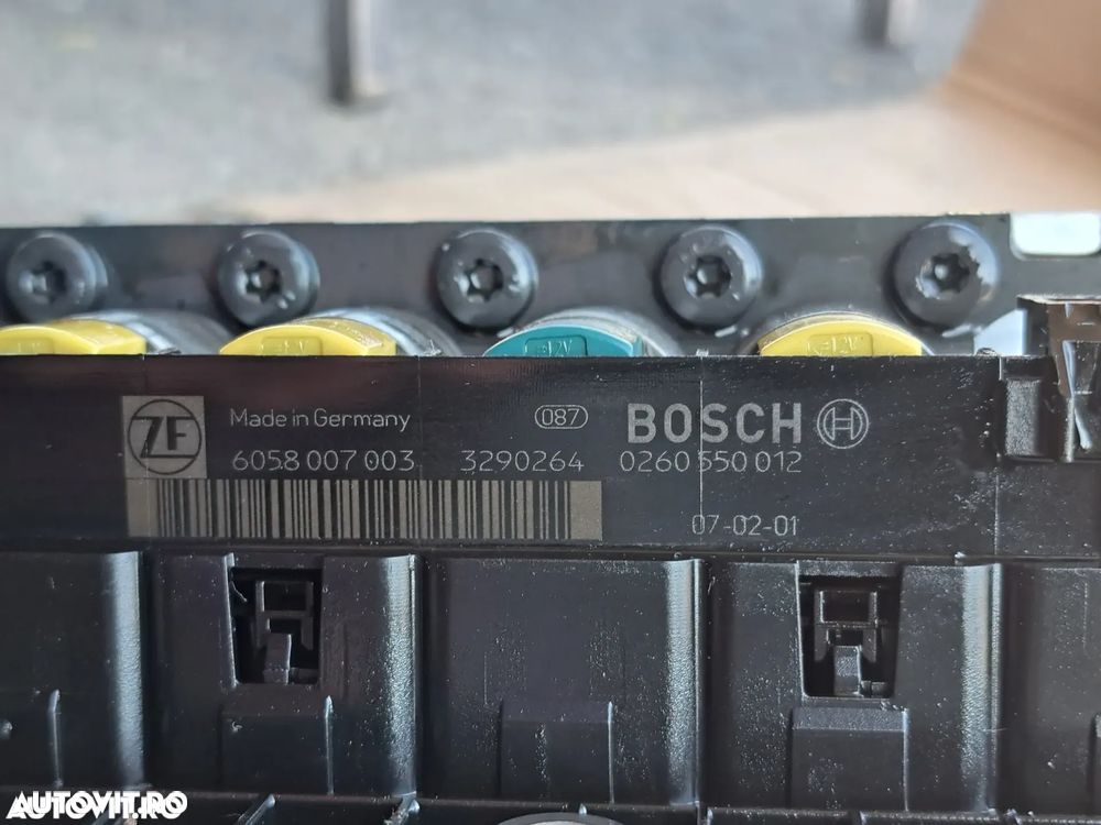 Mecatronic bloc valve Calculator TCM TCU cutie de viteze automata 6HP26 6HP28x pentru modele cu levier mecanic originale bmw Seria 3 E90 E91 E92 E93 330d 330xd 335d Seria 5 E60 E61 530xd 530d - 7