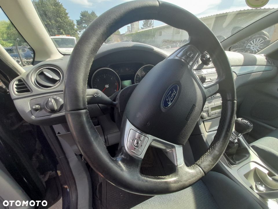 FORD S-MAX KIEROWNICA AIRBAG MULTIFUNKCYJNA SKÓRA - 2