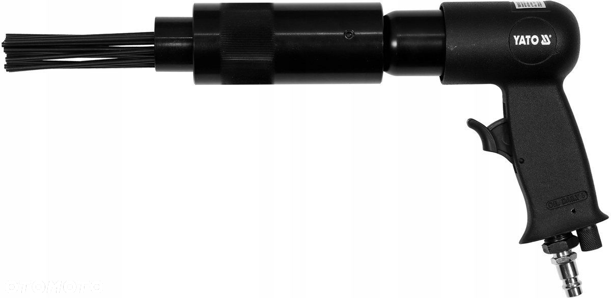 YATO MŁOTEK PNEUMATYCZNY IGŁOWY DO RDZY SPAWÓW PISTOLET ZESTAW  19 IGIEŁ - 3