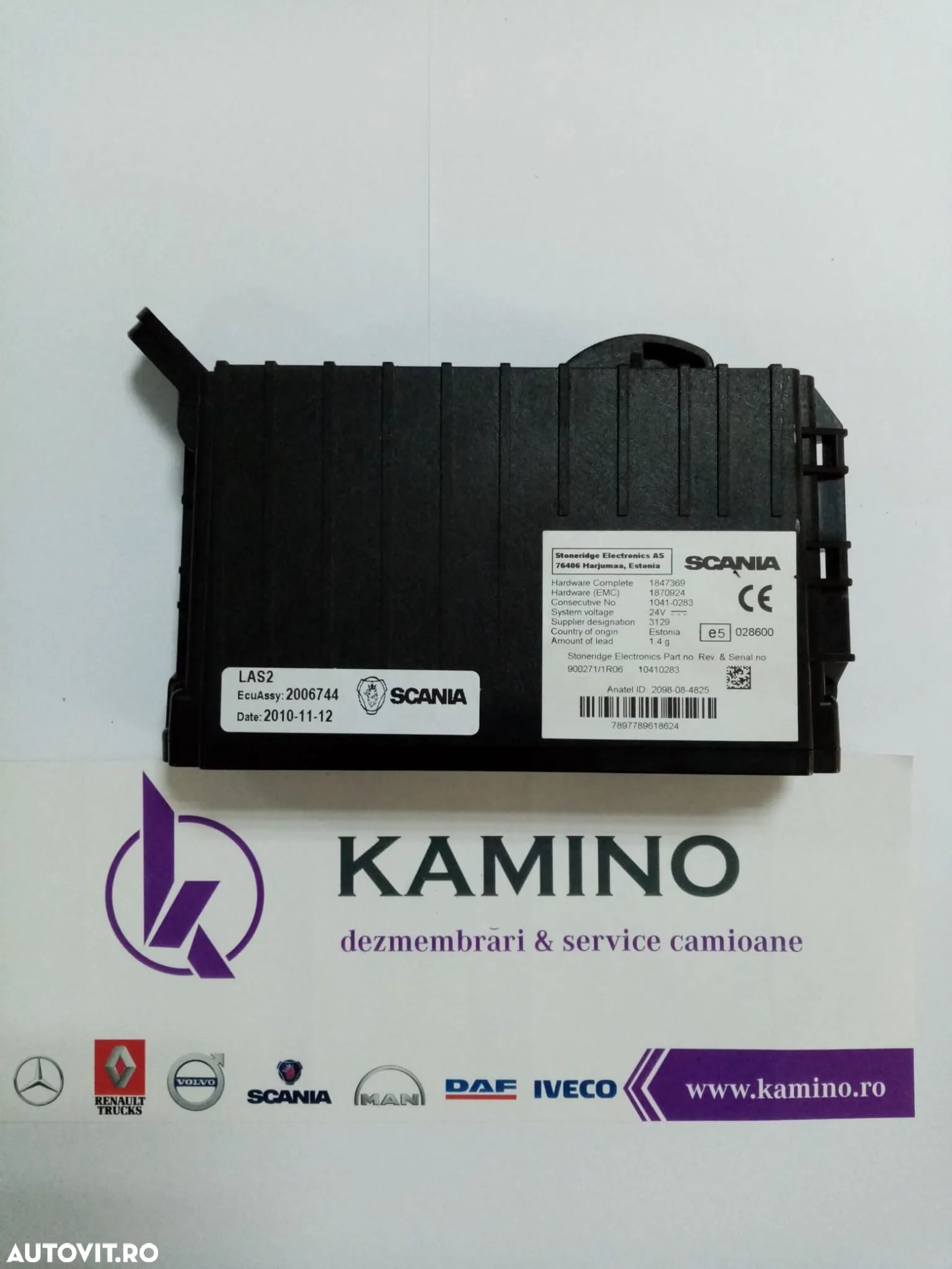 Calculator LAS2 alarma Scania XPI 2006744 - 1