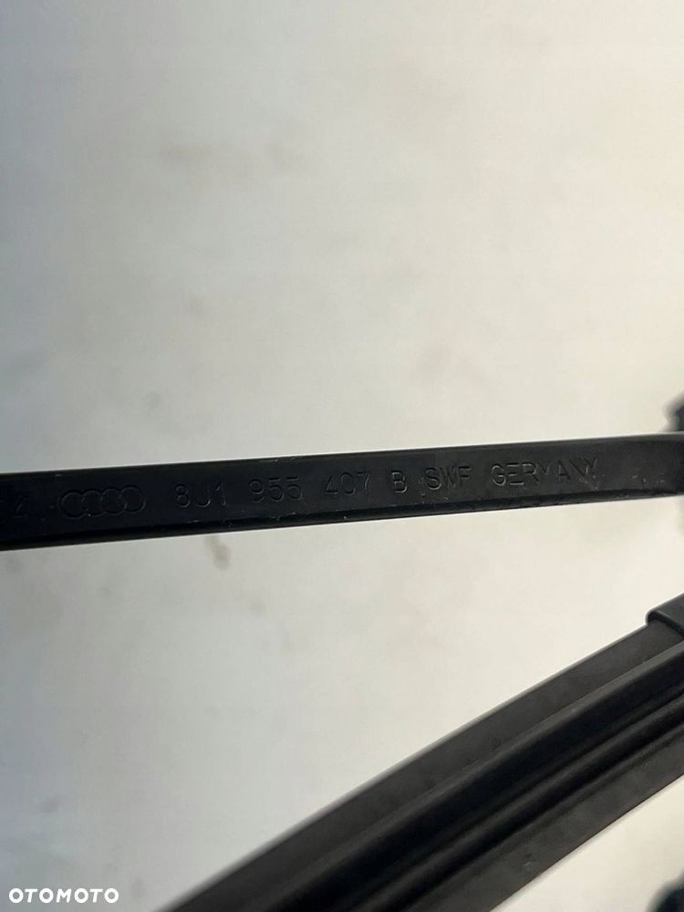 8J1 955 407 B Ramię wycieraczki szyby Audi TT TTS Mk2 2014 PRZÓD KOMPLET - 6