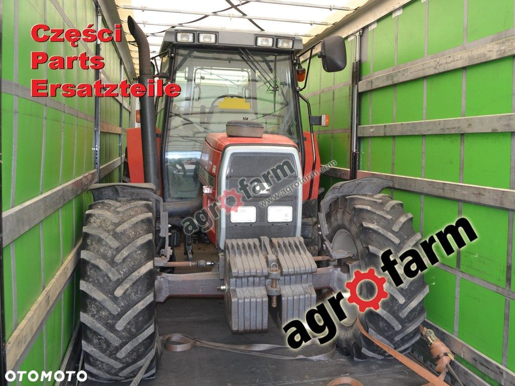 Massey Ferguson 6180 części, skrzynia biegów, oś - 1