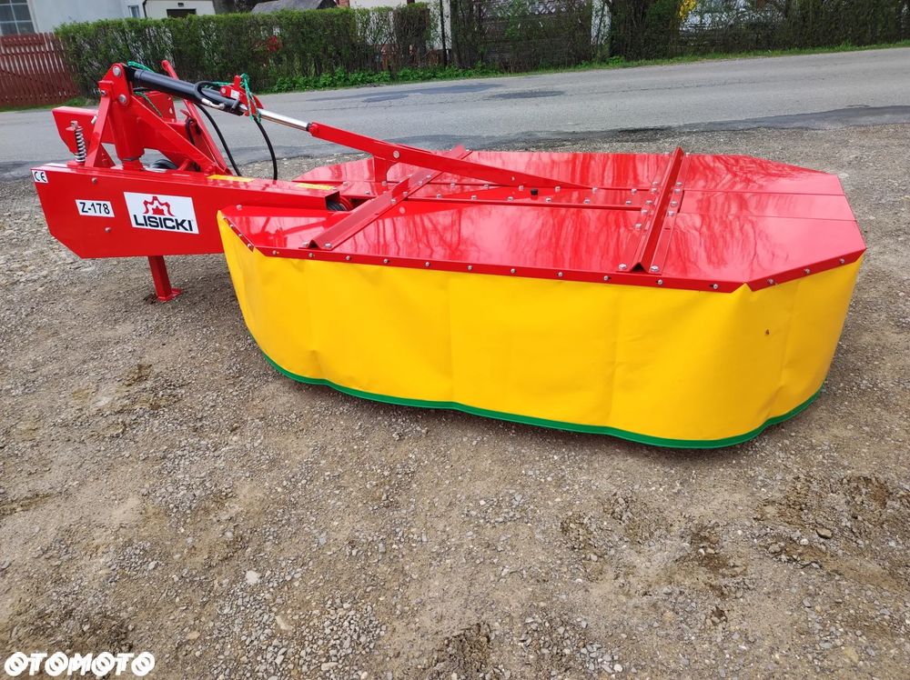 KOSIARKA ROTACYJNA LISICKI 1,35; 1,65; 1,85 m rozkładana ręcznie lub hydraulicznie / PLANDEKA +osłona blaszana - 5