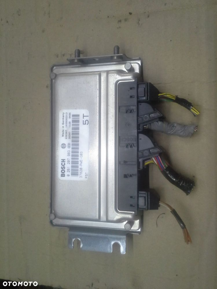 Honda Jazz II 1.3 L13A1 zestaw startowy komputer 0261207983 immo stacyjka moduły i inne EU - 7