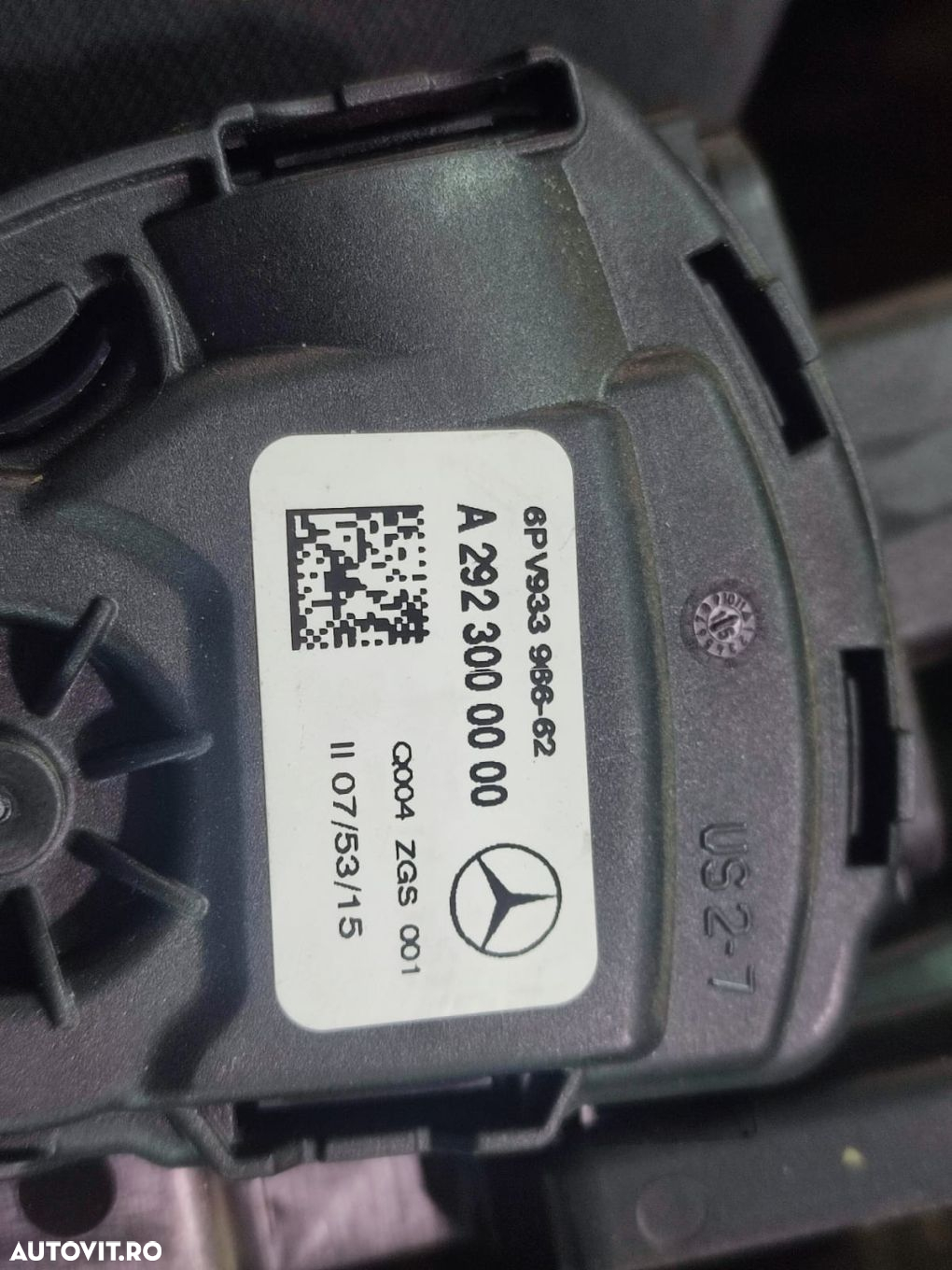 Pedala acceleratie A2923000000 Mercedes-Benz GLE 1 (W166) [2016 - 201 - 3
