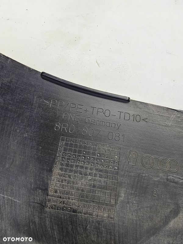 OSŁONA NAKŁADKA PASA AUDI Q5 8R 8R0807081 - 7