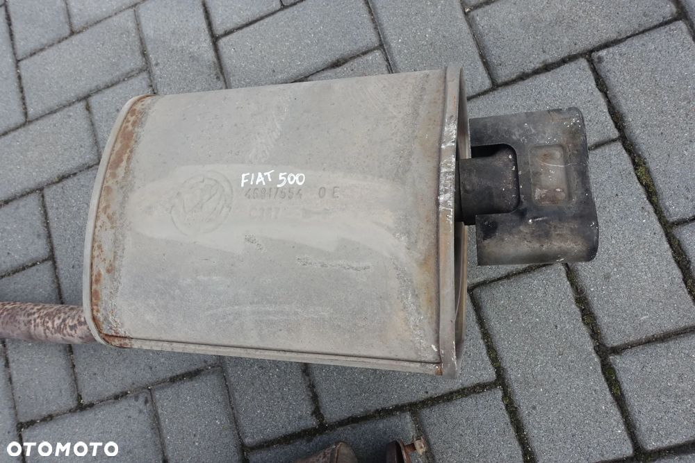 TŁUMIK KOŃCOWY FIAT 500 1.3 MJTD  10r. - 2