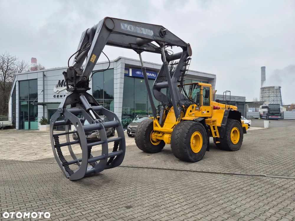 Volvo L 180E 4X4 / HEAVY DUTY / ŁADOWARKA KOŁOWA / CHWYTAK DO BALI I DREWNA / WIELE ZASTOSOWAŃ / OD PIERWSZEGO WŁAŚCICIELA / DOBRY STAN / MOŻLIWOŚĆ TRANSPORTU - 4