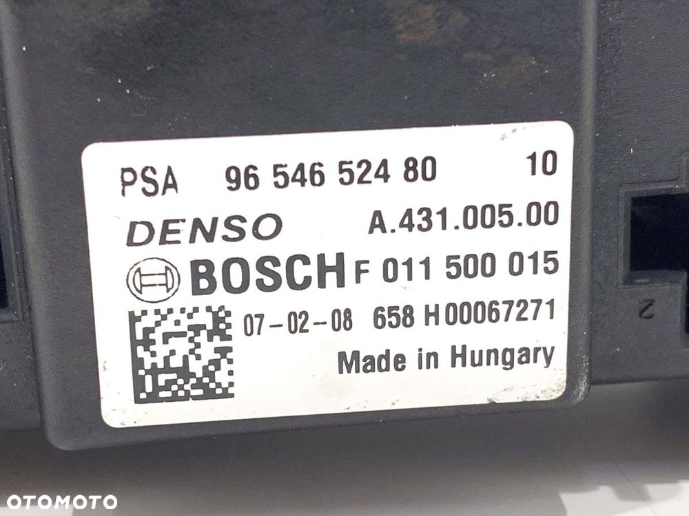 OPORNIK DMUCHAWY POWIETRZA  CITROEN C4 GRAND PICASSO I (UA_) 2006 - 2013 1.6 HDi 80 kW [109 KM] olej - 5