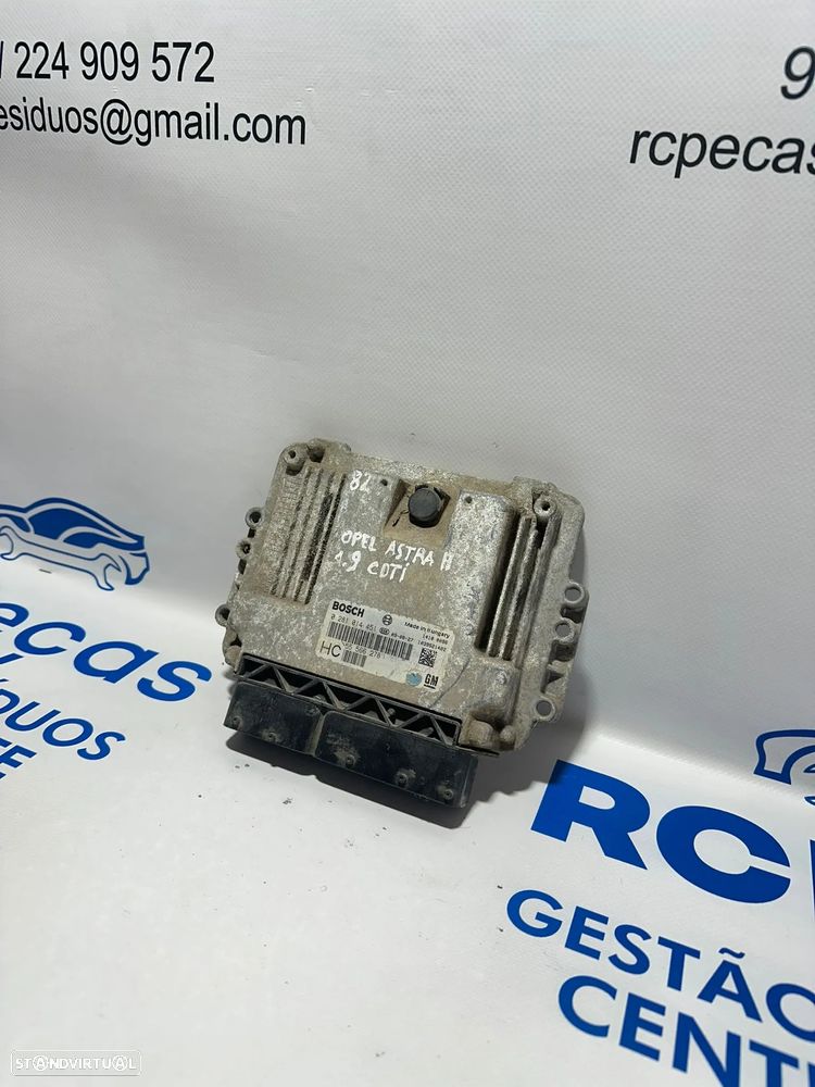 .Centralina Motor Bosch Opel Astra H 1.9 CDTi Z19DTH 55566278 0281014451 2004 - 2010 - 3