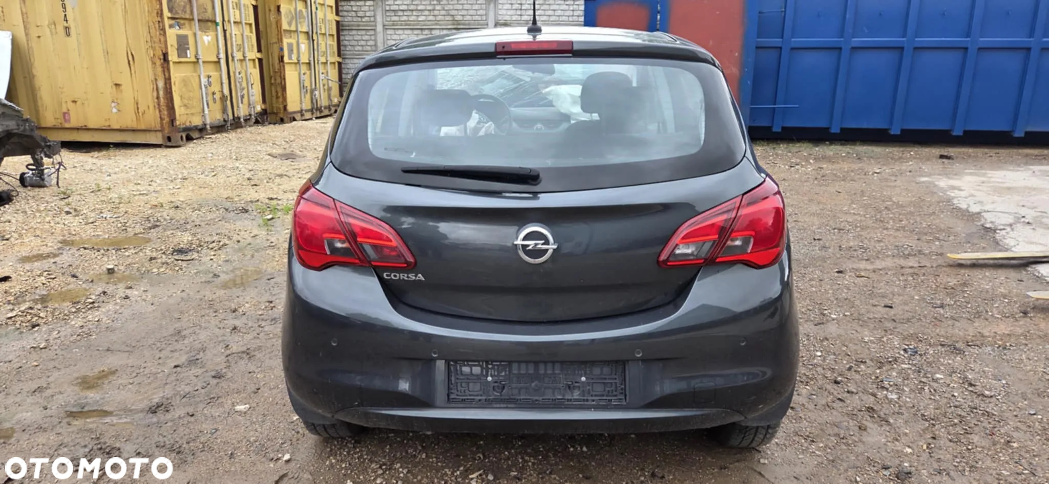OPEL CORSA E półka tył roleta bagażnika 5 drzwi - 4