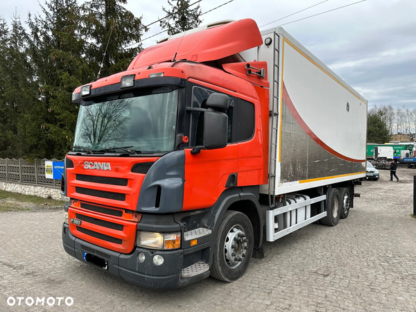 Scania P 380 CHŁODNIA, AUTOMAT RETARDER, STARE TACHO