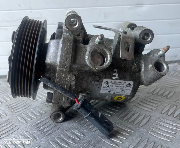 Compressor Ar Condicionador Peugeot/ Citroen Ref: 9810349980-01/9808860080-02/YH01