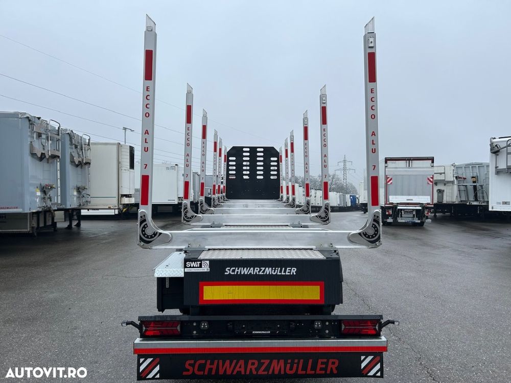 Schwarzmuller Transport busteni, axa liftanta, Axe SAF, 6 perechi racoante, factura externa - 6