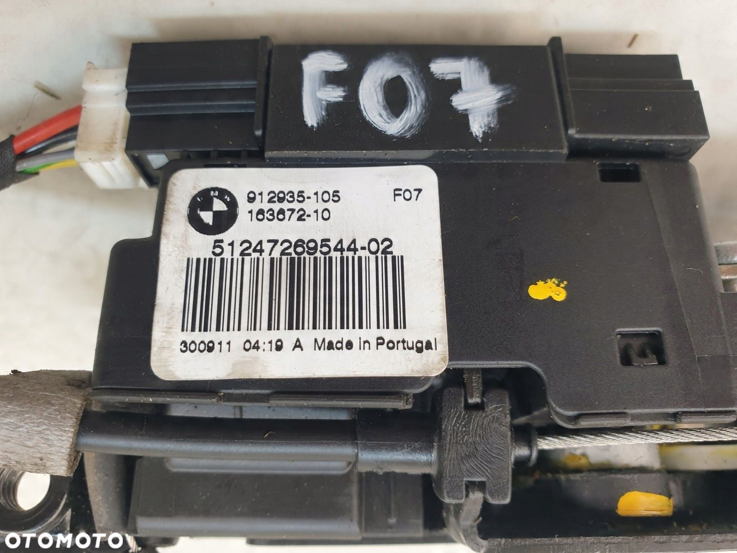 BMW 5 GT F07 ZATRZASK ZAMEK KLAPY TYLNEJ DOCIĄG - 7