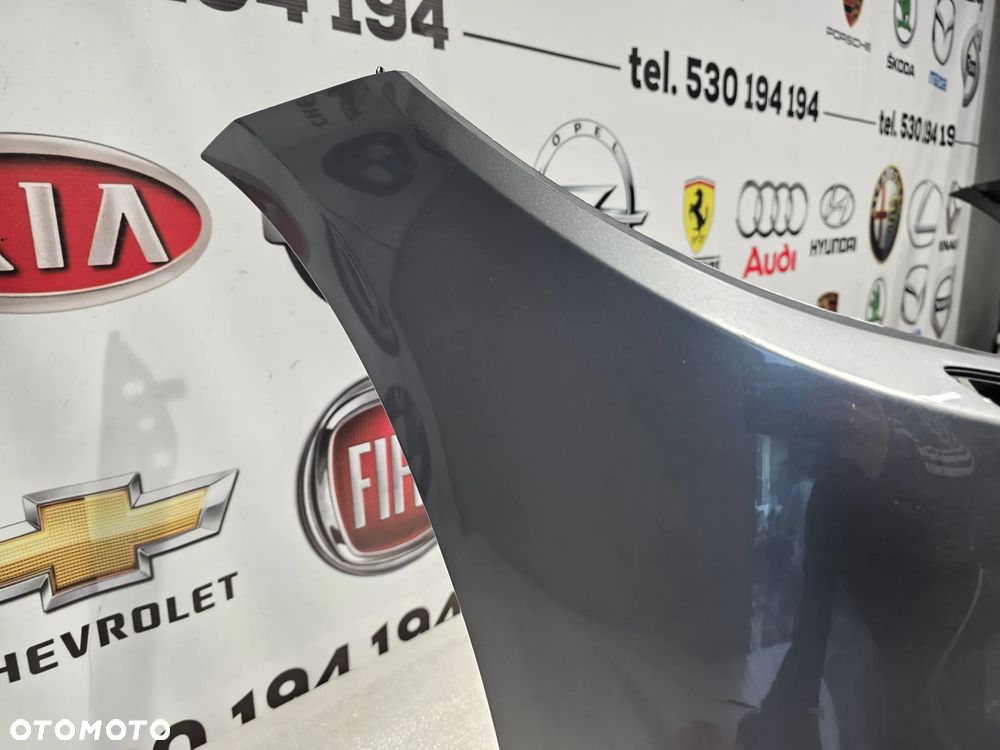 BMW F32 / F33 / F36 LIFT 12- ŁADNY ZDERZAK PRZEDNI PRZÓD NA SPRYSKI + 4xPDC SZARY / GRAFITOWY METALIK SPACEGRAU , NR 51117294651 / 7294651 , NR AUKCJI NZ1757 - 3