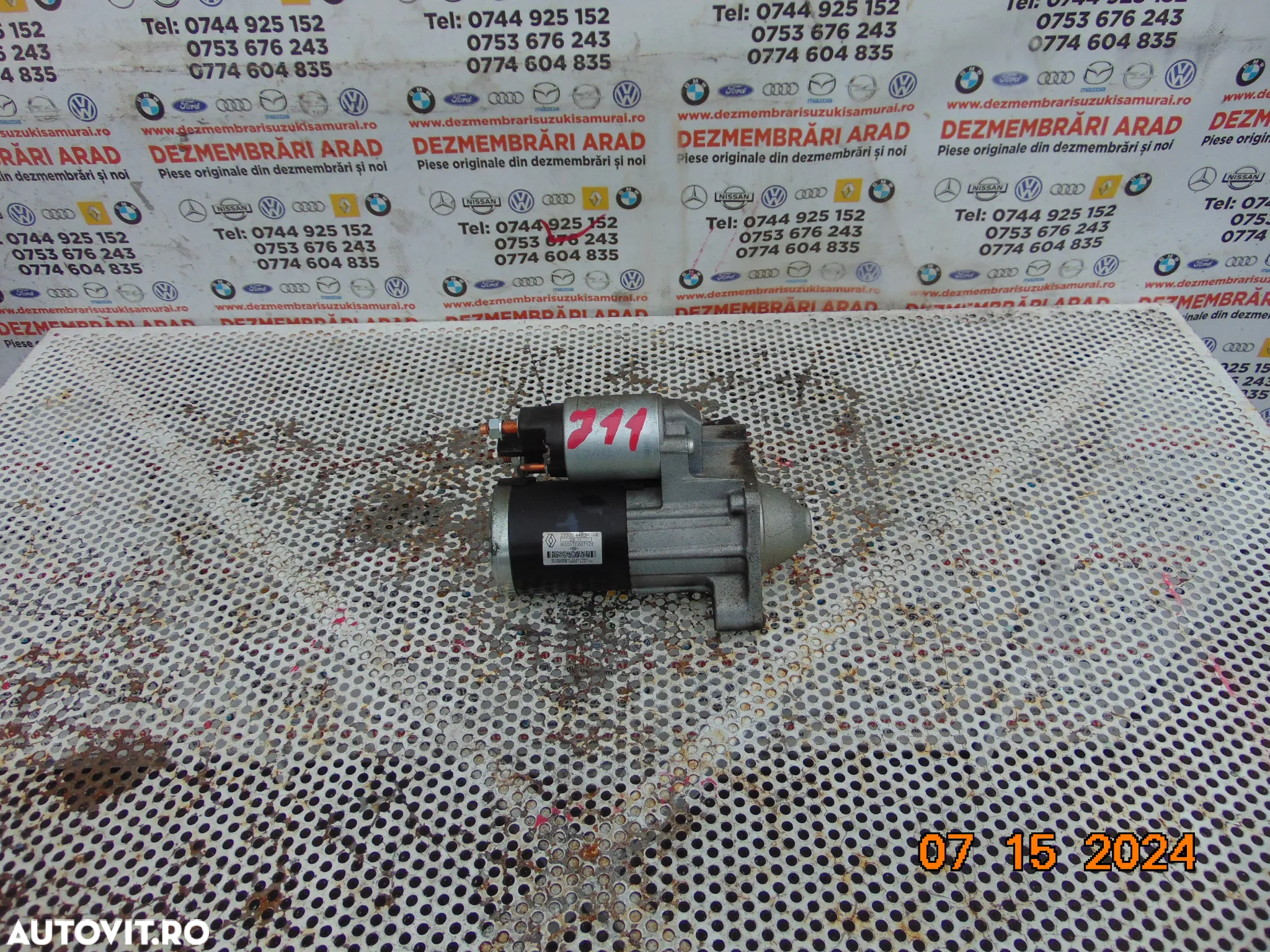 Electromotor Nissan Qashqai 1.5 start stop Mercedes w177 w246 w247 dacia Duster LOgan Dandero Renau - 11