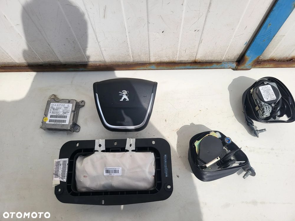 Poduszki powietrzne napinacze Peugeot 508 I - 1