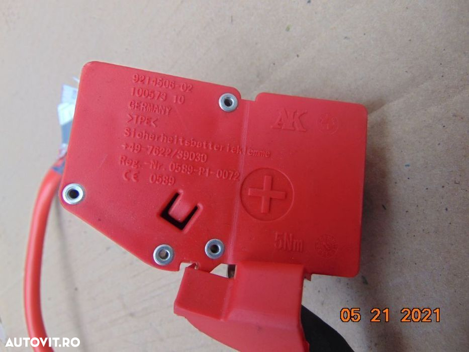 Borna Baterie plus capsa pirotehnica BMW f20 F31 F32 F33 F34 f20 f21 F - 3