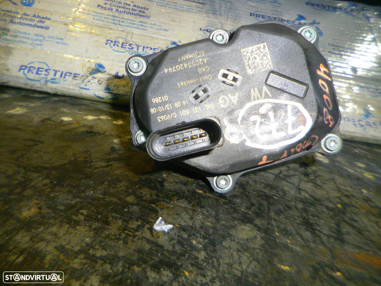 Corpo Borboleta 04L131501 A2C53420794 VW GOLF 7 5G FASE 1 2014 1.6TDI 105CV 5P CINZA RATO - 3