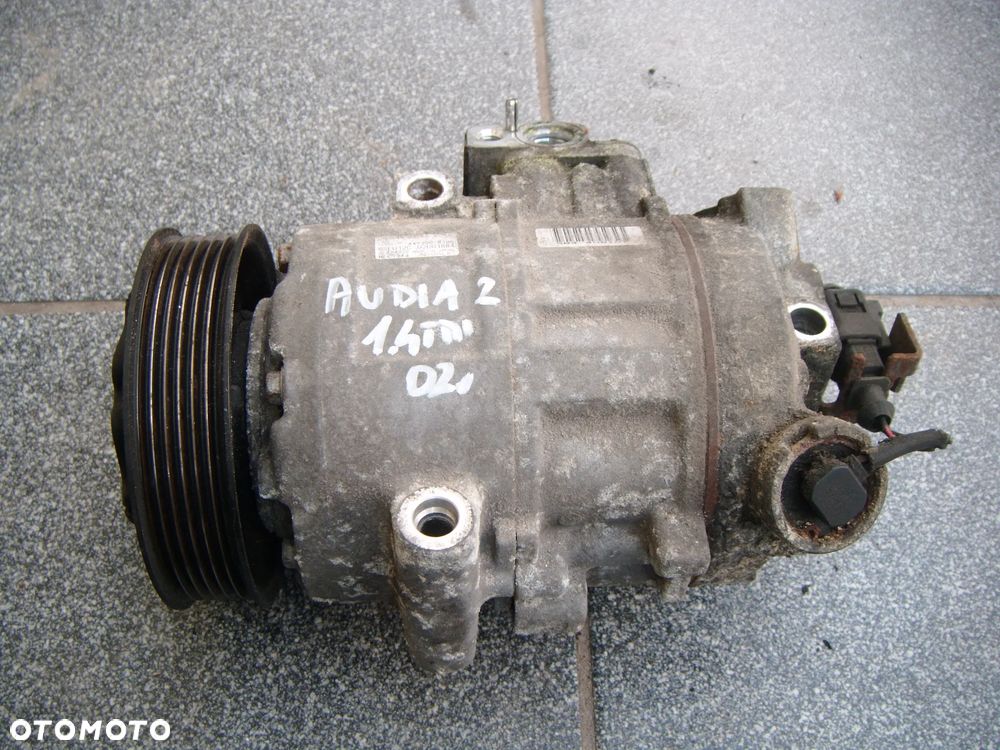 audi a2 02r 1.4tdi kompresor- sprężarka klimatyzacji  447220-8196 - 1
