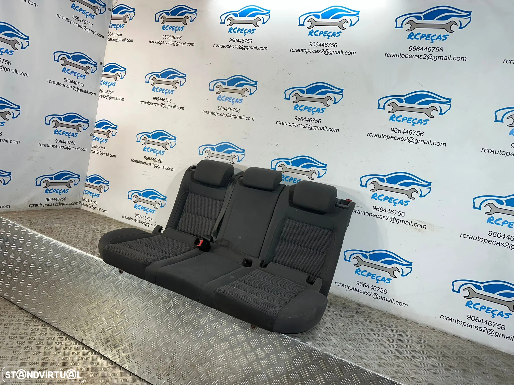 .Conjunto Bancos Tecido Volkswagen VW Golf 5 Mk5 V 5 portas 2004 a 2009 - 8