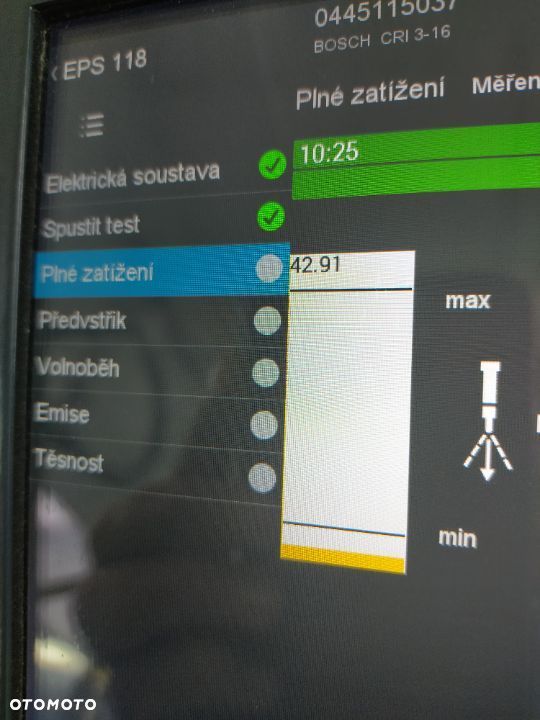 Eps 118 tester wtryskiwaczy Vdo ,0 683 803 119 - 3