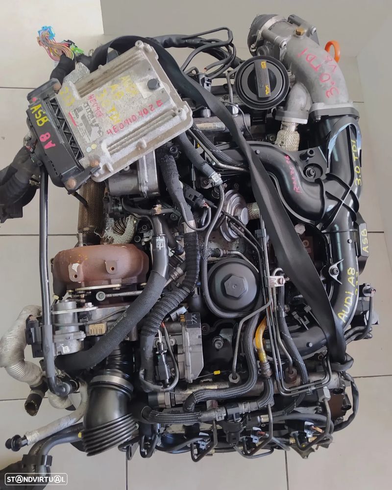 Motor Audi A8 A6 3.0TDI V6 233cv ASB quattro caixa automatica ZF 6HP-19 JNL - 9