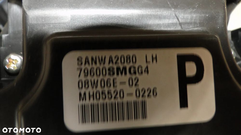 HONDA CIVIC VIII UFO PANEL NAWIEWU KLIMATYZACJI PRZEŁĄCZNIK RAMKA OSŁONA LICZNIKA EUROPA - 11