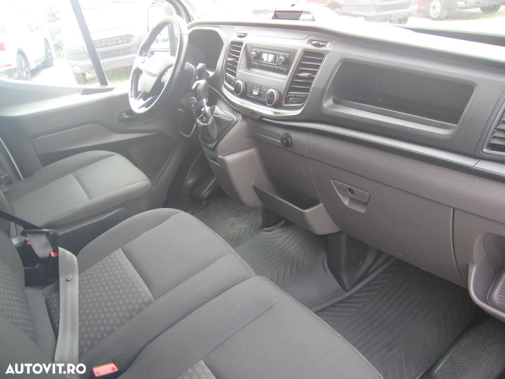 Ford TRANSIT 3 LOC. PLATFORMA cu PRELATA , AC. - 15