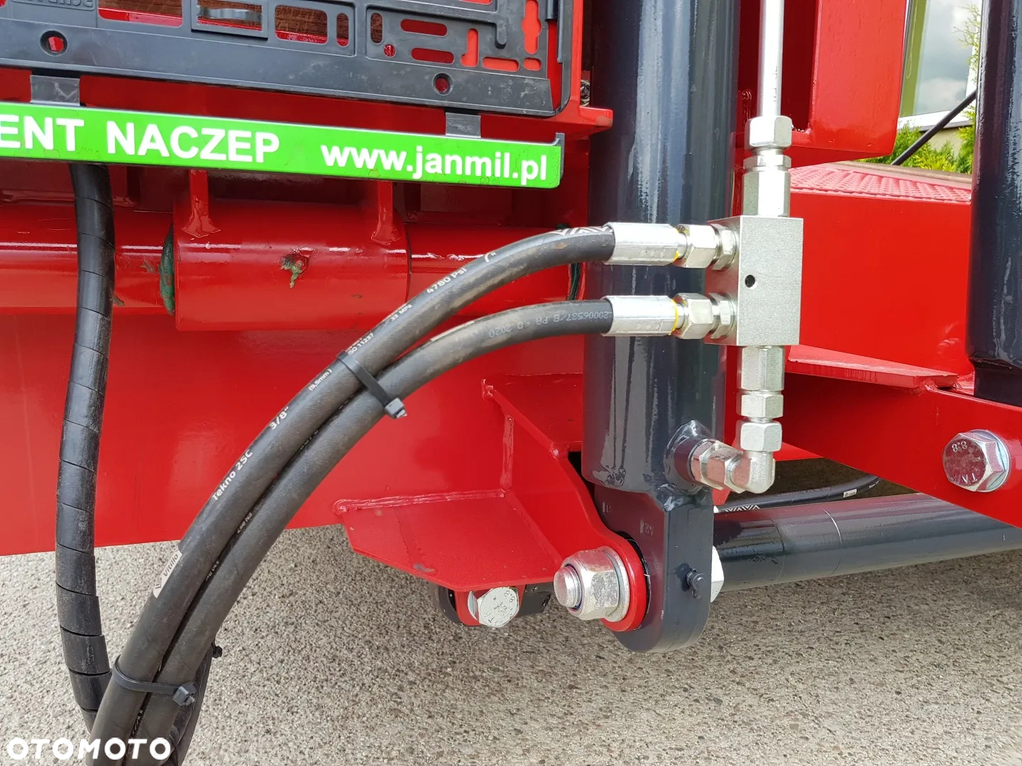Janmil DMC 46 T / oś skrętna / NAJAZDY HYDRAULICZNE / poszerzana / - 33