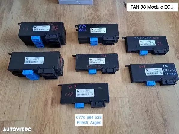 Modul ECU Gateway central calculator faruri lumini BMW Seria F - 1