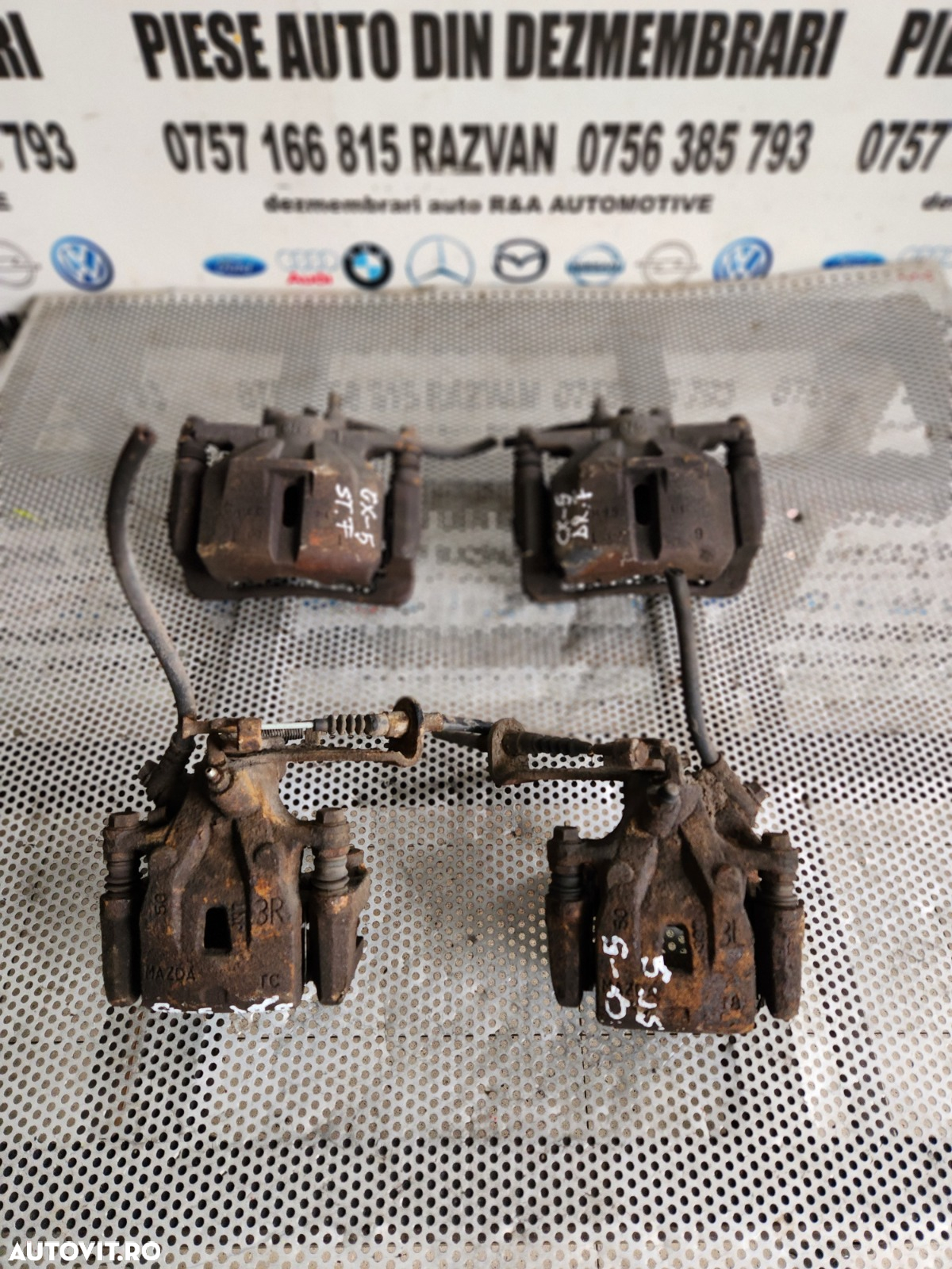Etrieri Etrier Stanga Dreapta Fata Spate Mazda CX5 CX-5 An 2013-2014-2015-2016-2017 2.2 Diesel Skyactiv Dezmembrez Mazda CX5 2.2 Diesel Skyactive 4x4 An 2013-2014-2015-2016-2017 - Dezmembrari Arad - 4