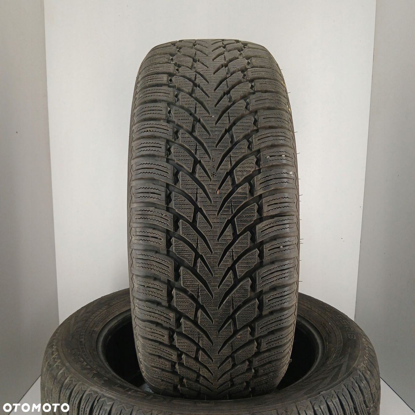 2x 235/55R18 opony zimowe Nokian WR SUV 4 7mm 2021r 85564 - 2