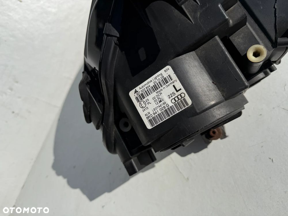 LAMPA LEWY PRZÓD BI-XEN 8K0941029G AUDI A4 B8 KOMPLETNA LEWA - 7