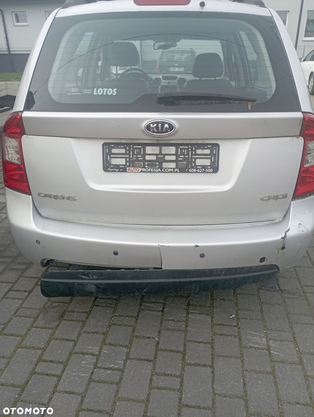 KIA CARENS III KLAPA BAGAŻNIKA GOŁA Z SZYBĄ - 1