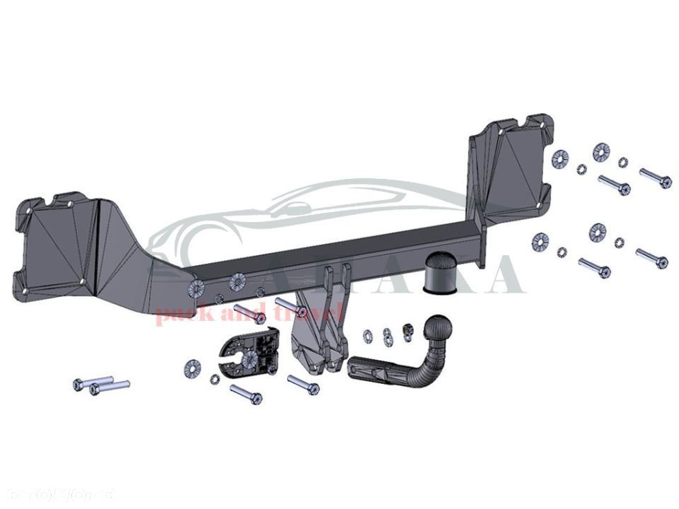 Hak Holowniczy Odkręcany Do Audi Q7 Od 2015 - 3
