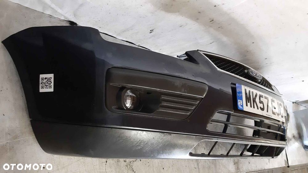 ^ ZDERZAK PRZÓD PRZEDNI FORD FOCUS MK.2 2 II H4 SZARY GRAFIT HALOGENY - 4