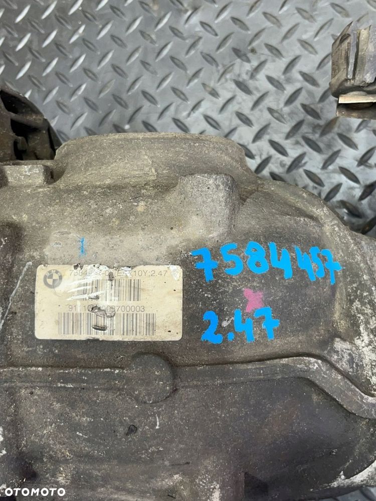 MOST DYFER TYŁ TYLNY BMW F10 F11 3.0 N57 2.47 OE 7584457 - 2