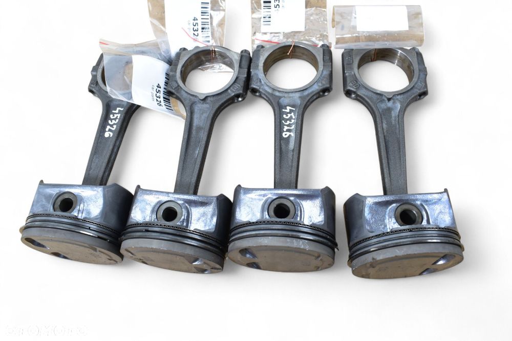 Tłok Korbowód OPEL CORSA D E MERIVA B 1.2 A12XER WYMIARY - 4