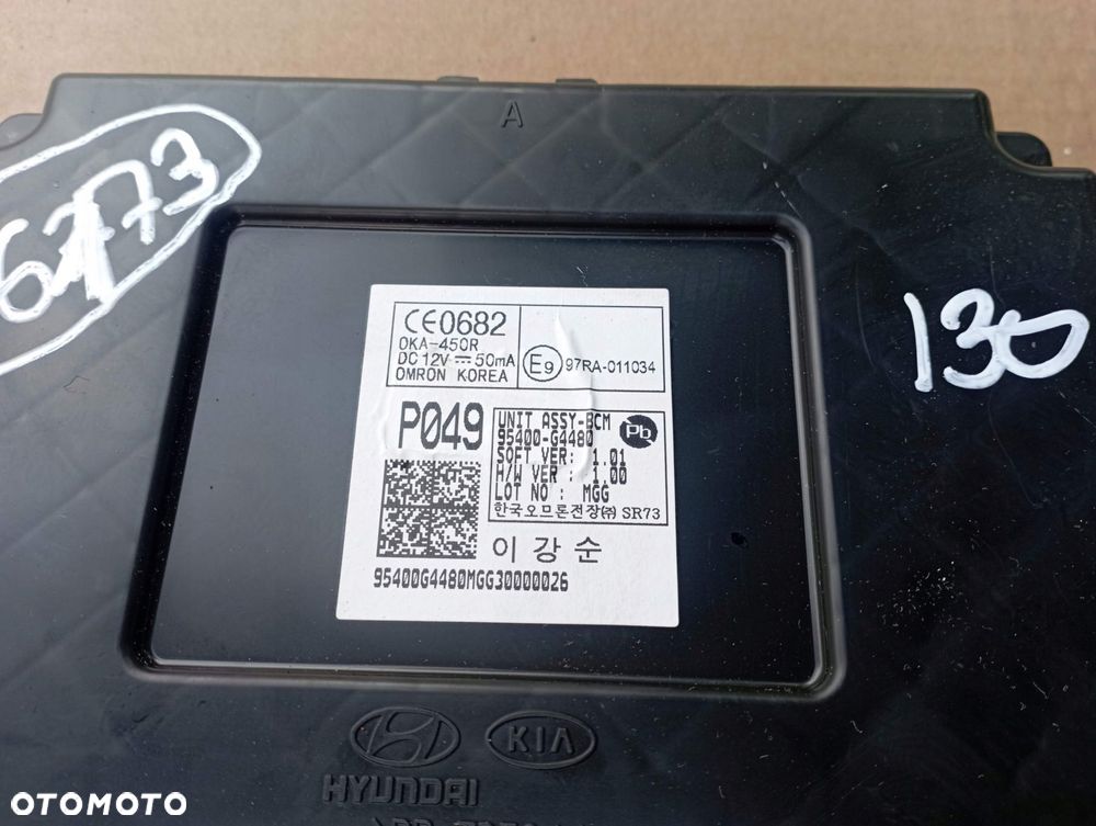 HYUNDAI I30 III STEROWNIK MODUŁ BCM 95400-G4480 - 2