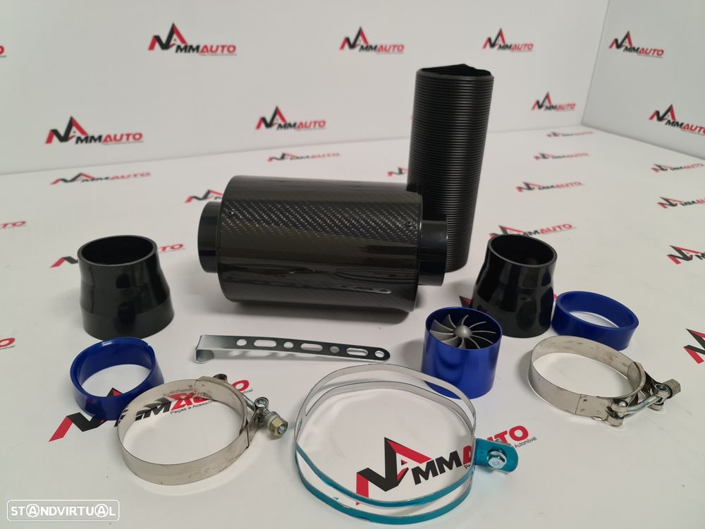 Filtro de ar desportivo de potência de carbono - 2