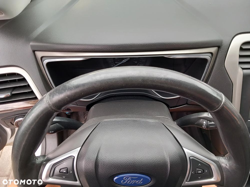 FORD FUSION MONDEO MK5 KIEROWNICA SKÓRA MULTIFUNKCJA - 2