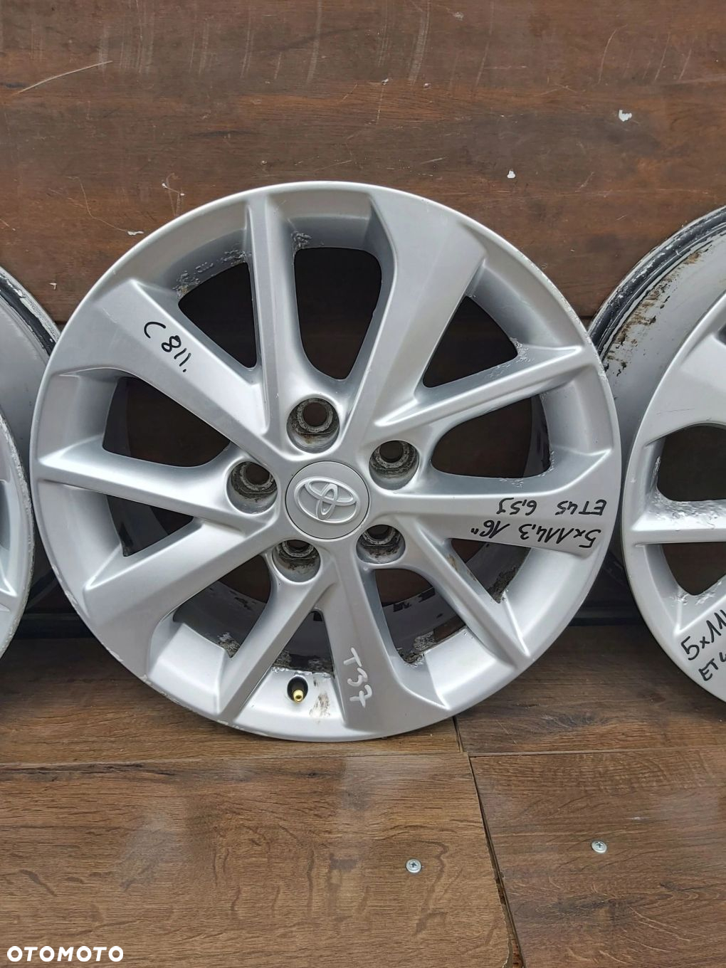 Toyota Auris II Alufelgi 16 5x114,3 et45 6,5J Verso Avensis 42611-02E90 - 4