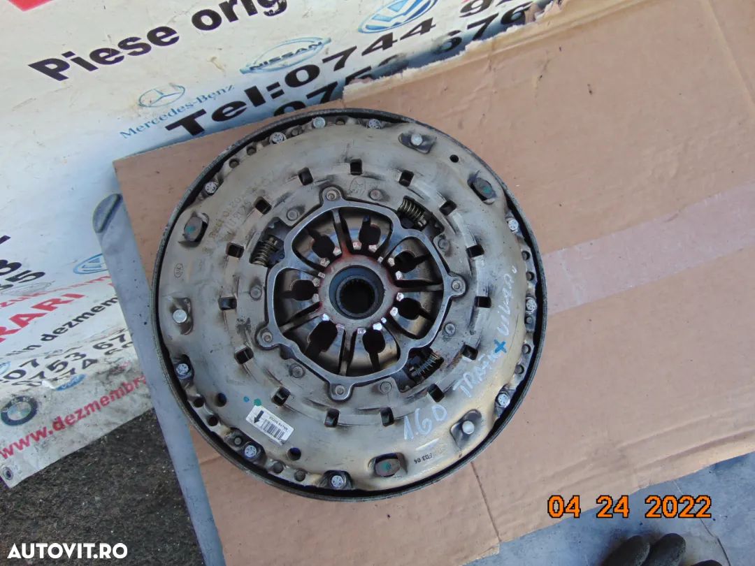 Volanta Nissan X Trail 1.6 Qashqai renault cadjar x-trail t32 1.6 placa presiune disc ambreiaj - 1