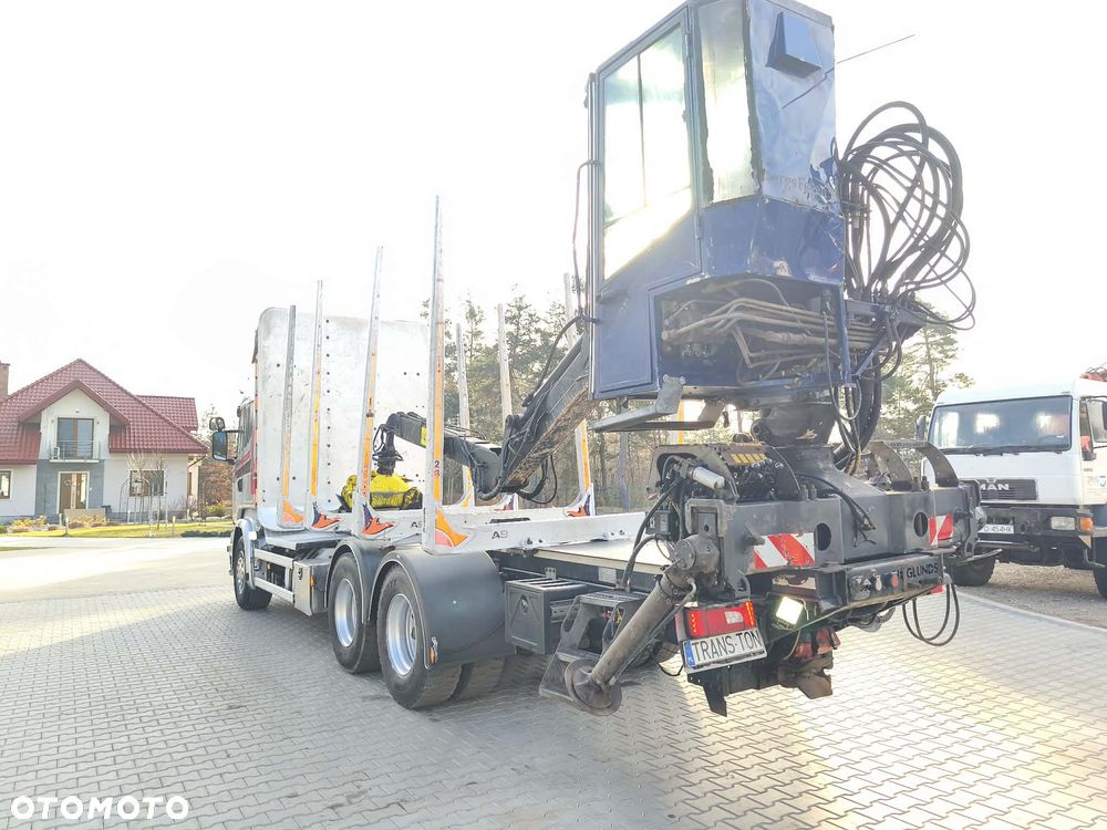 Scania R 6x4 Jonsered 1080 do lasu 2014 rok drzewa drewna kłonice - 23