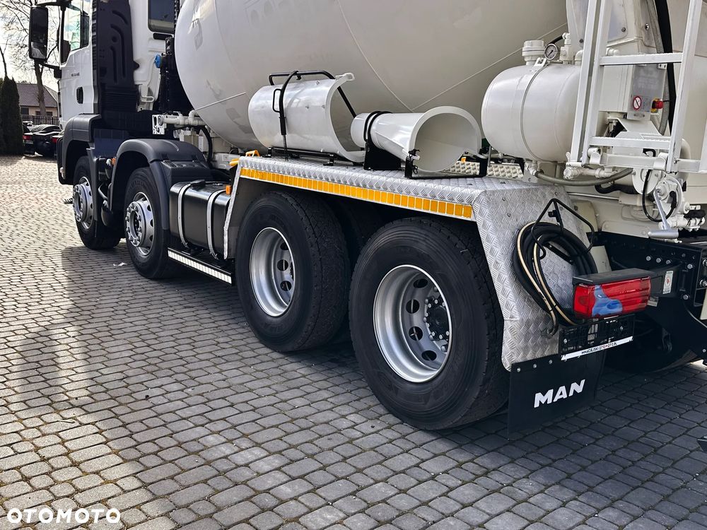 MAN TGS 32.400 8X4 BETONOMIESZARKA STETTER 9m3 - 24